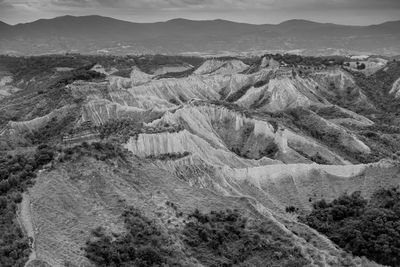 Aerial view of landscape