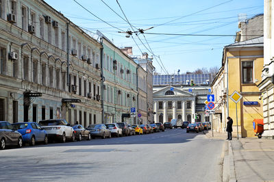 View of city street