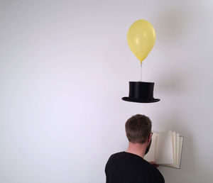 Man with balloons balloon