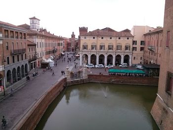 View of buildings in city