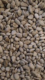 Full frame shot of pebbles