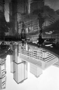 View of built structure in city