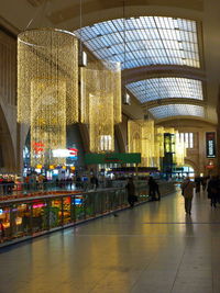 Interior of modern building