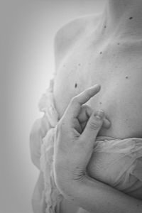 Close-up of cropped object