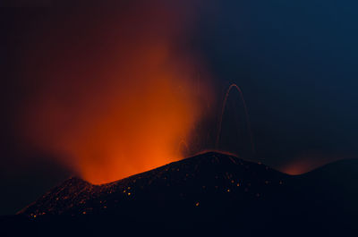 Paroxysmal activity of the north east crater, etna