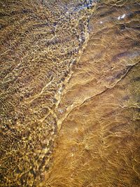 Full frame shot of sea waves