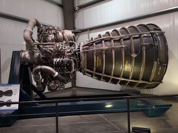 Close-up of machinery in industry