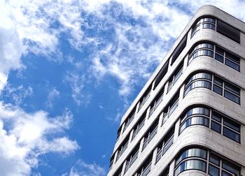 Low angle view of building against sky