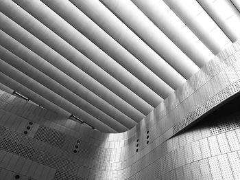 Low angle view of modern ceiling in building