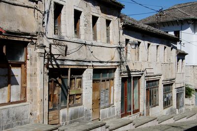 Buildings in town of albania 