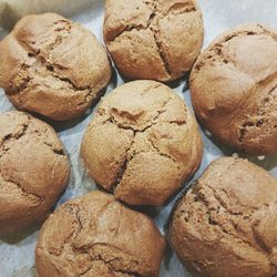 Full frame shot of bread