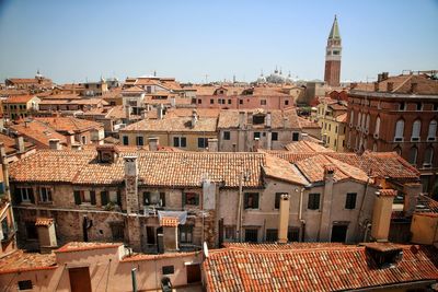 View of buildings in city