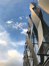 Low angle view of built structure against sky