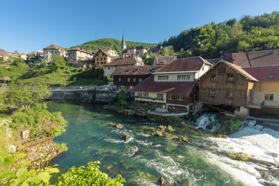 Lods is located in the doubs. it is classified among the most beautiful villages in france.