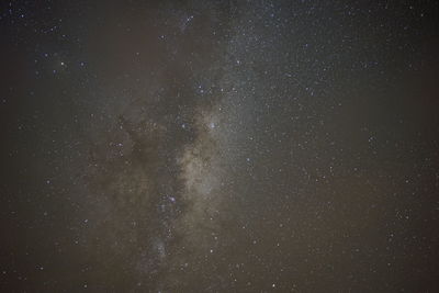 Low angle view of stars in sky