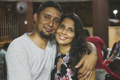 Portrait of a smiling young woman