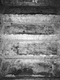 Close-up of abandoned building