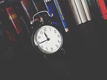 Close-up of clock