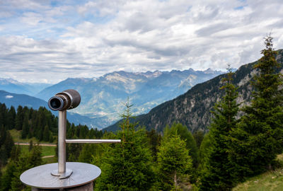 Viewpoint in south tyrol, meran 2000.