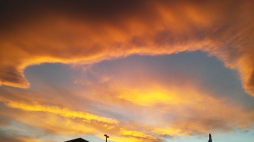 Scenic view of sky during sunset