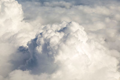 Low angle view of clouds in sky