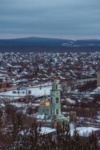 Bird's-eye view of the cathedral