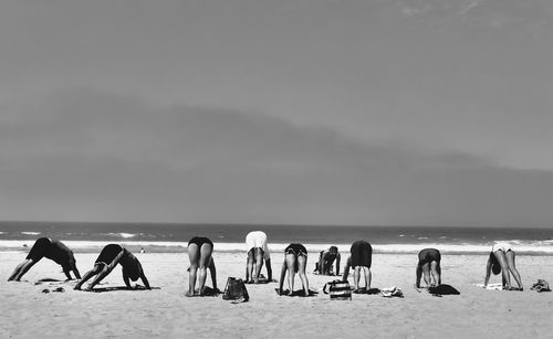 People at beach