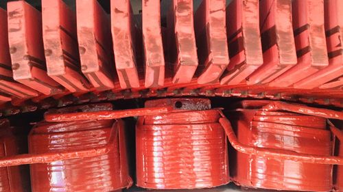 Close-up of rusty metal