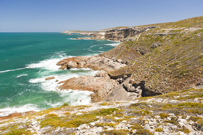 Views along the south australian coastline on the yorke peninsula