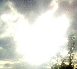 Low angle view of cloudy sky