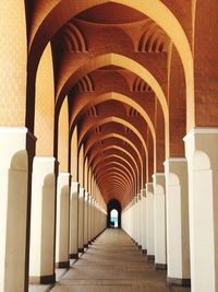 Corridor of building