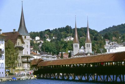 View of church