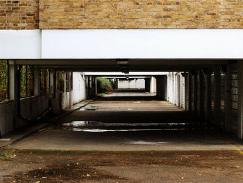 Corridor in building