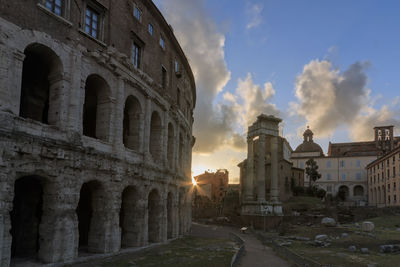 View of historic building against sky