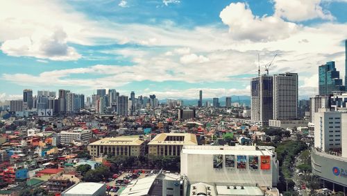 Cityscape against sky