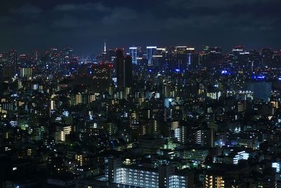 Aerial view of city