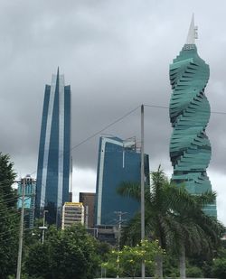 Modern cityscape against sky