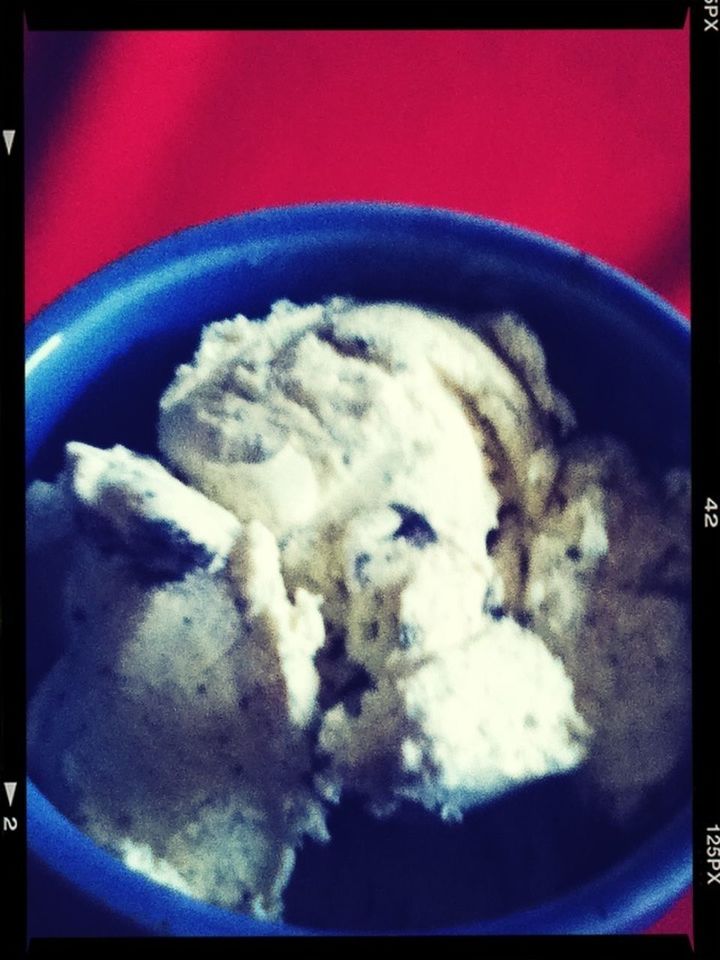 Cookies and cream icecream