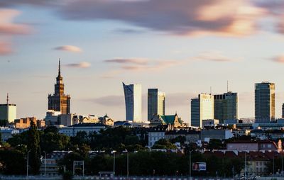 Skyscrapers in city