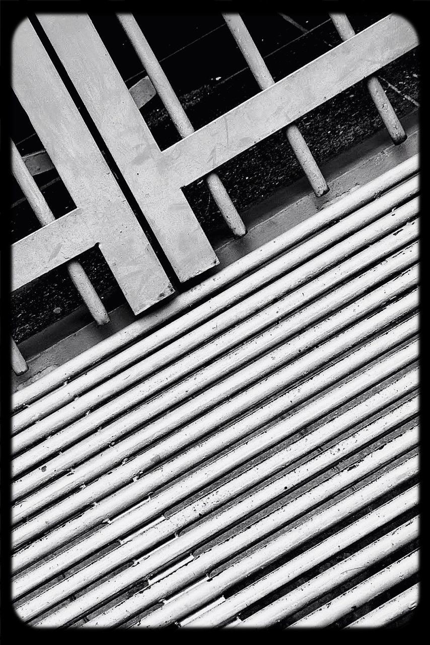 striped, outdoors, no people, pattern, day, architecture, building exterior, line, close-up