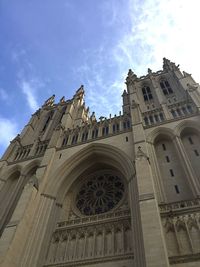 Low angle view of cathedral against sky