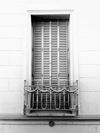 Close-up of window of building