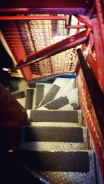 Stairs leading to staircase