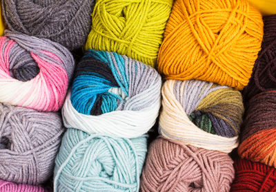 Full frame shot of multi colored pencils