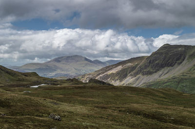 The abandoned cwmorthin slate quarry at blaenau ffestiniog in snowdonia, wales