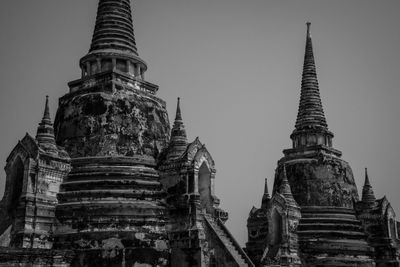 Low angle view of a temple