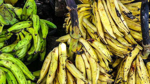 Close-up of fruits for sale at market stall