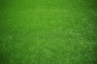 Full frame shot of soccer field