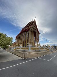 Traditional building against sky