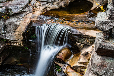Waterfall in forest